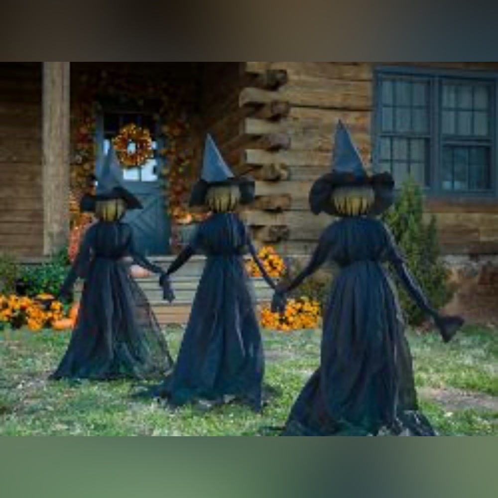 Pottery Barn 3 Witches Halloween 🎃
